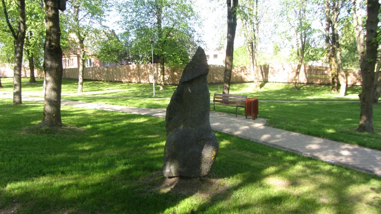 Molėtai Sculpture Park by Lake Pastovis